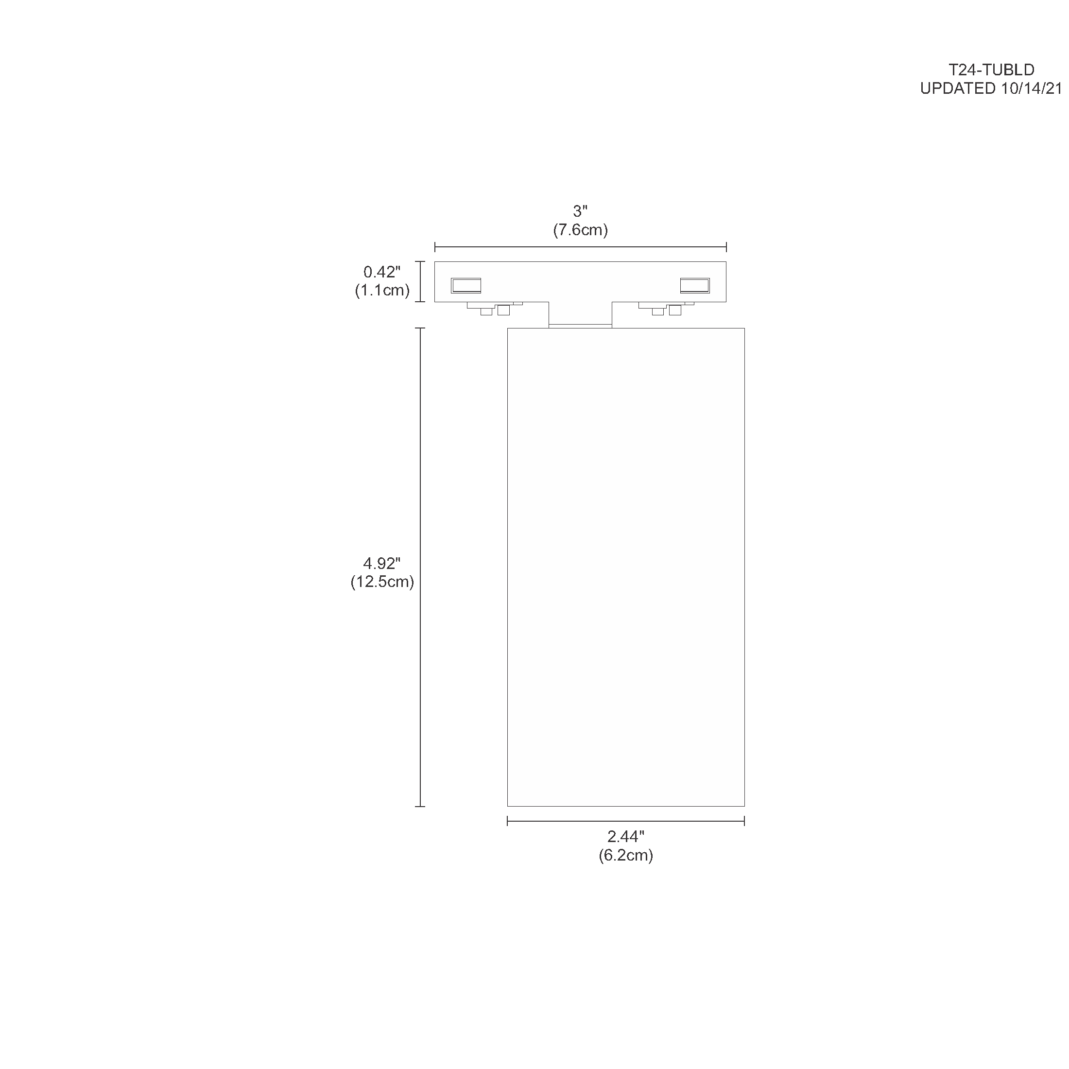 Tubo Large Downlight