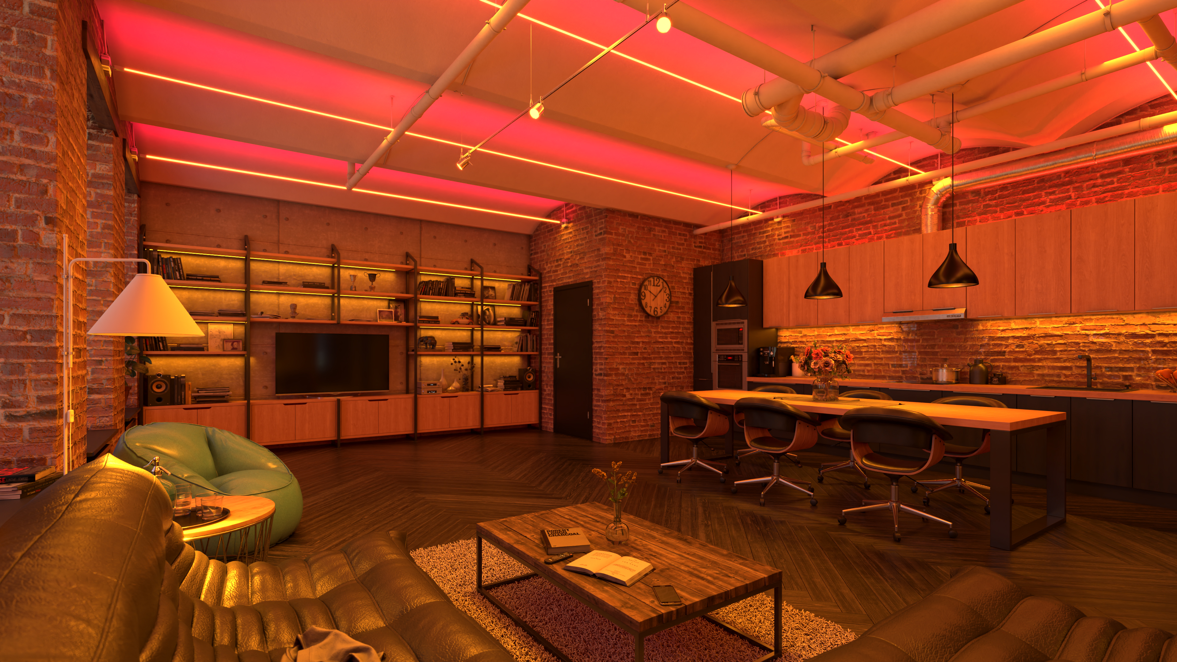 Monorail with Rebel Heads - Click to Enlarge