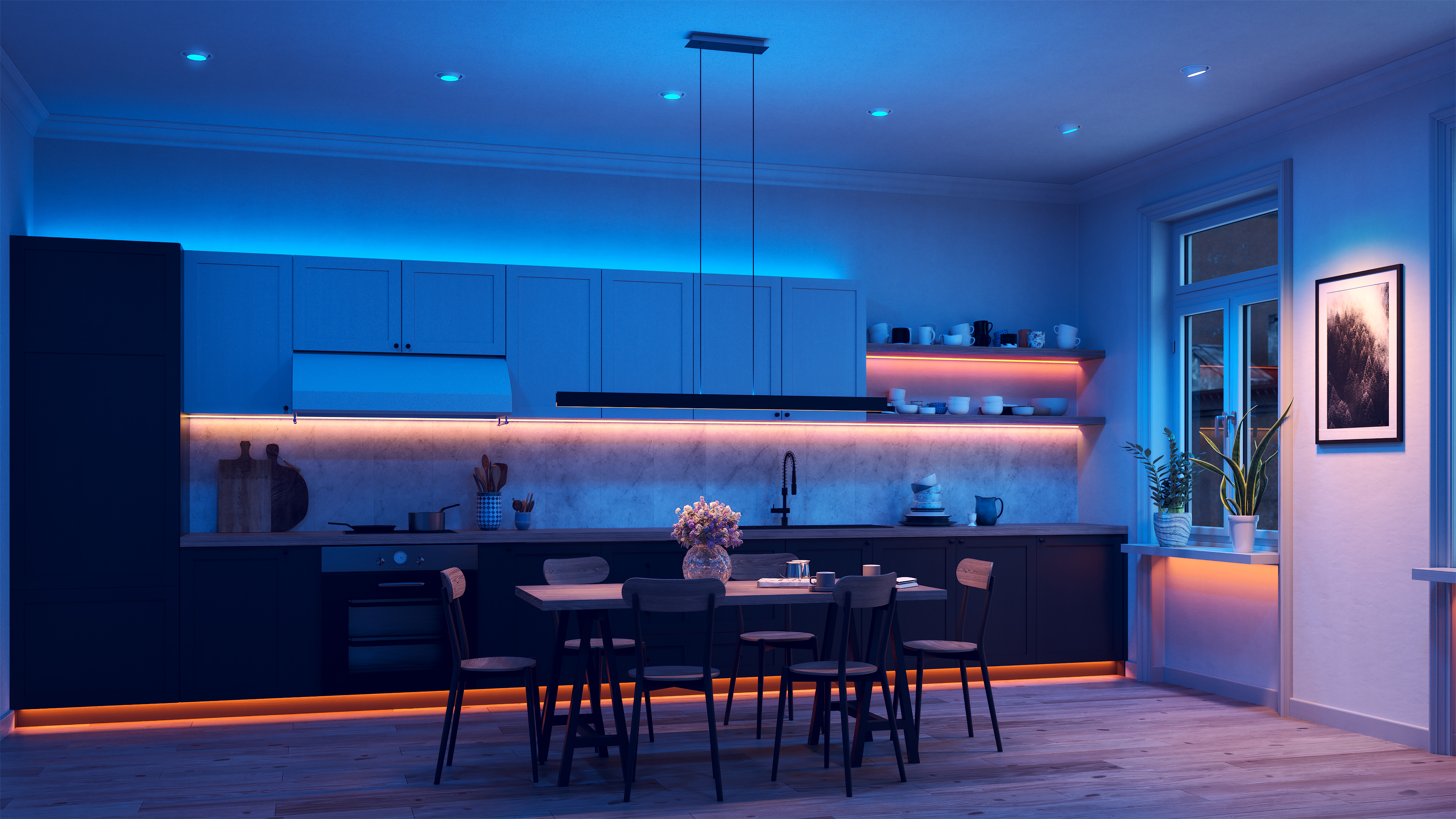 Pure Smart&trade; TruColor RGBTW BR30 WI-FI Enabled Smart Lamp - Click to Enlarge