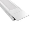 Light Channel Complete Fixture 0.6" Recessed Millwork 24VDC, Static White - Click to Enlarge