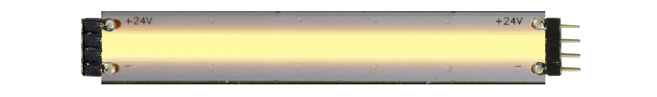 Lazer Strip COB&trade; Static White, 3W & 5W, 24VDC - Click to Enlarge