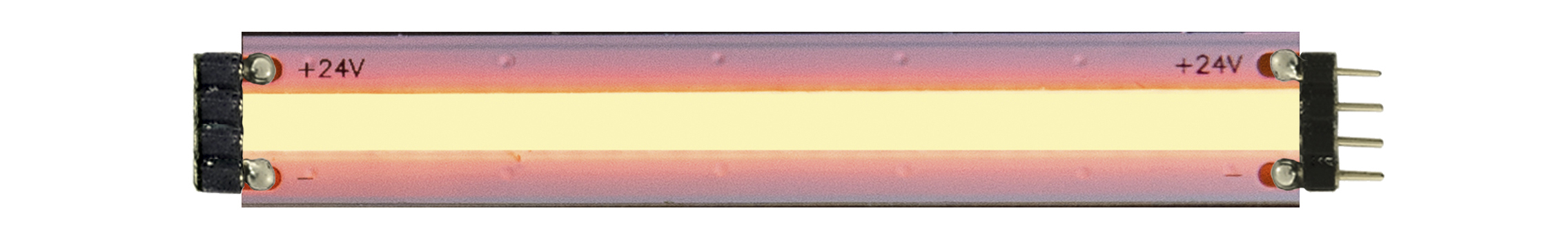 Lazer Strip COB&trade; Monochromatic Color, 3W & 5W, 24VDC - Click to Enlarge