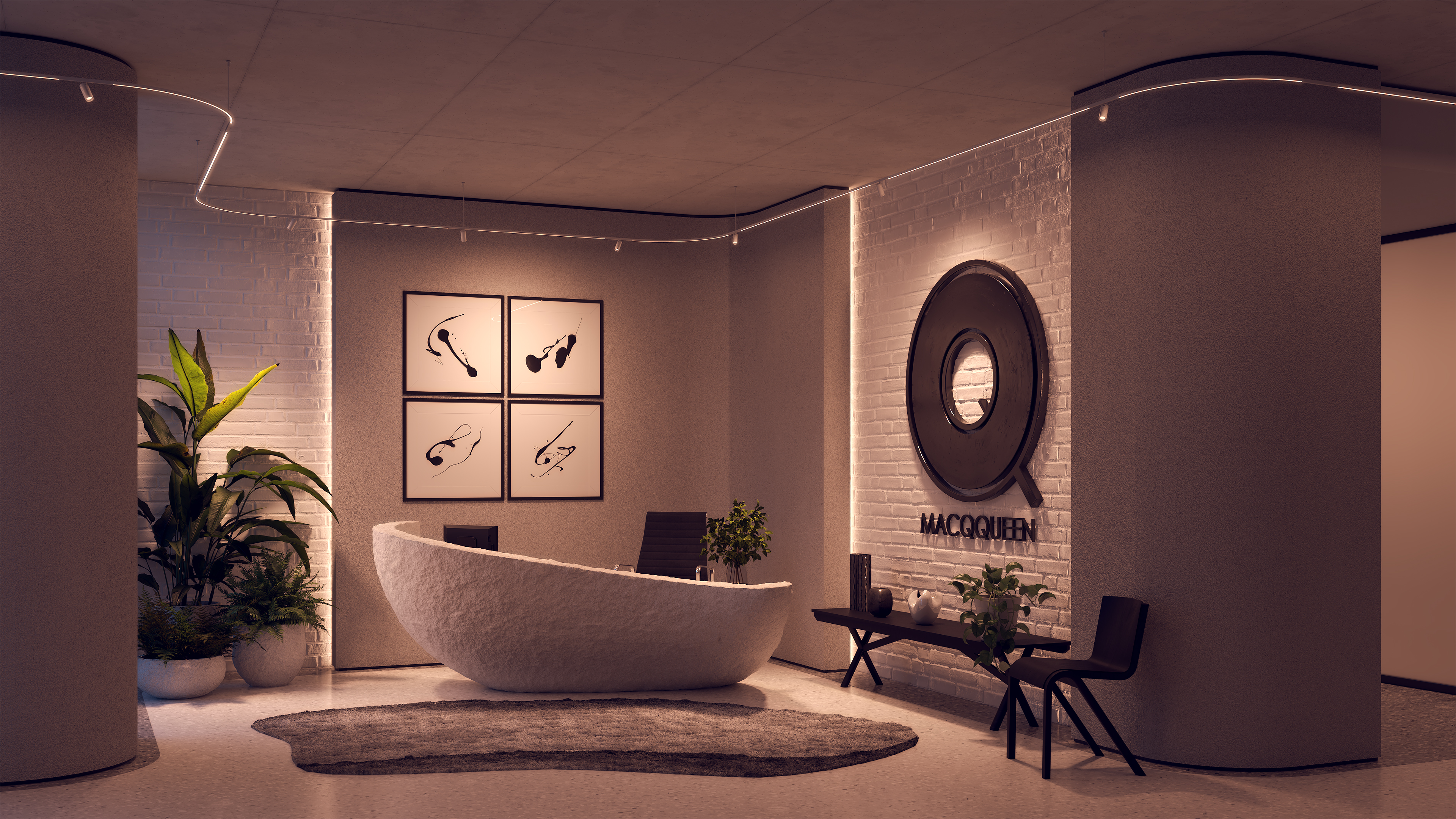 MTS48 MicroTrack&trade; Suspension 48VDC Class 2, Single Circuit, Suspension Track System - Click to Enlarge