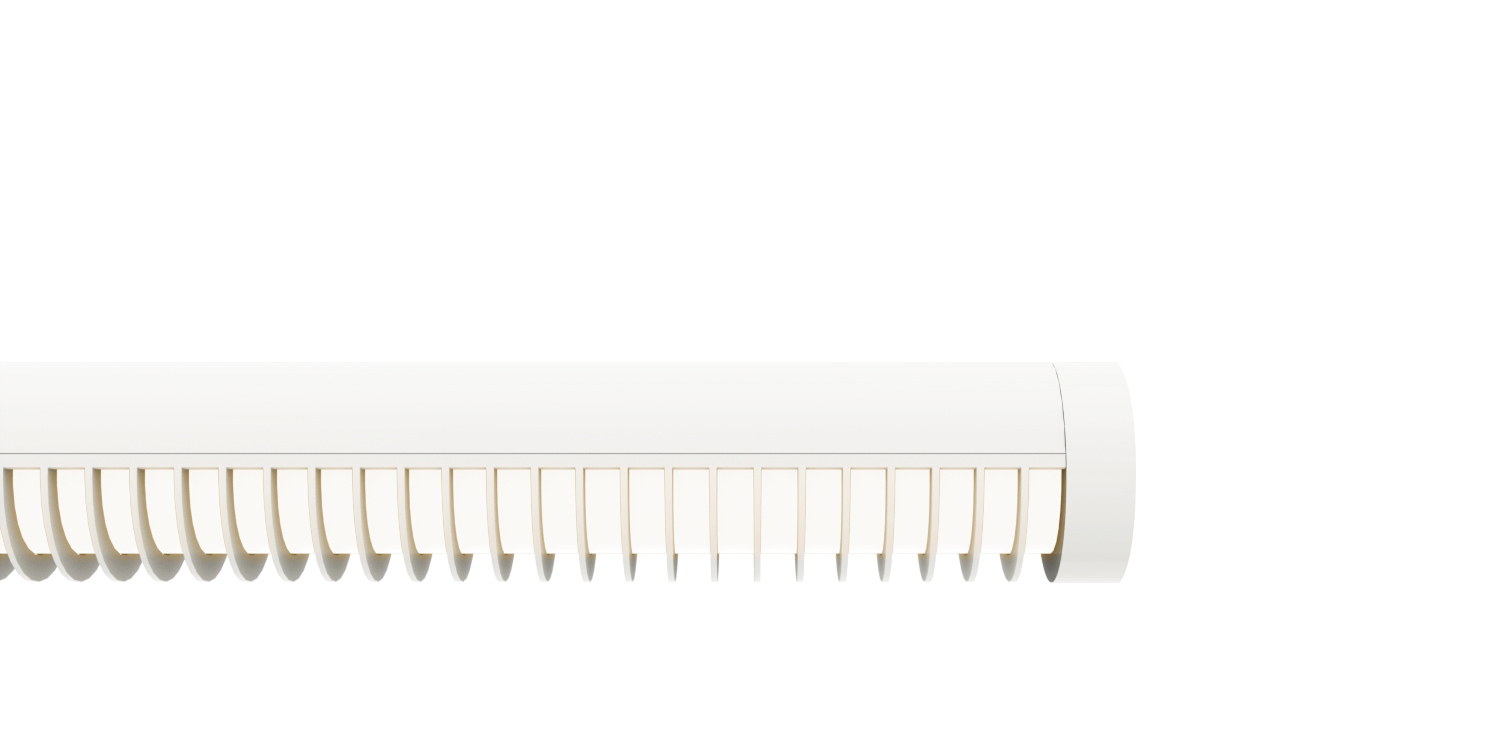 Pipeline 1 Suspension 24VDC Remote Power, End Feed, With Power - Click to Enlarge