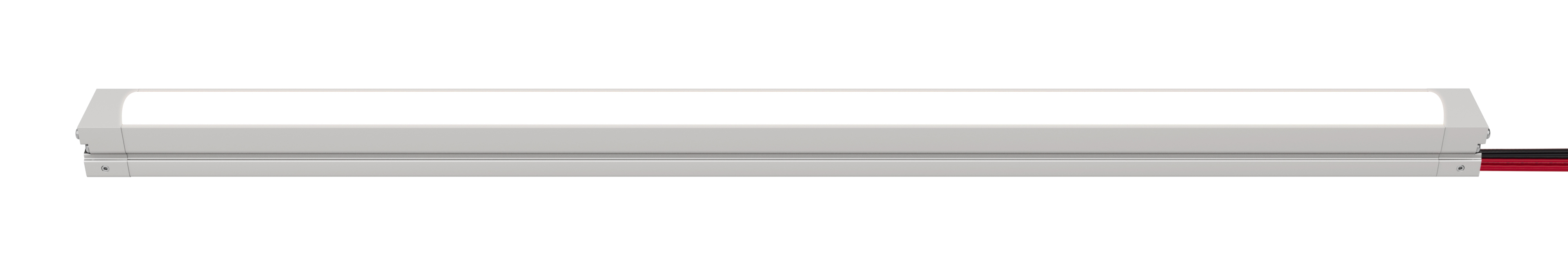 Light Channel Complete Fixture 0.6 Micro Grazer 24VDC, Surface Mount, Static White