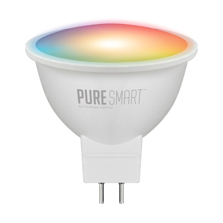 Pure Smart TruColor™ MR16-GU5.3-4W-XWF-RGBTW 12V, 4 Watt Wi-Fi Enabled Smart Lamp - Click to Enlarge