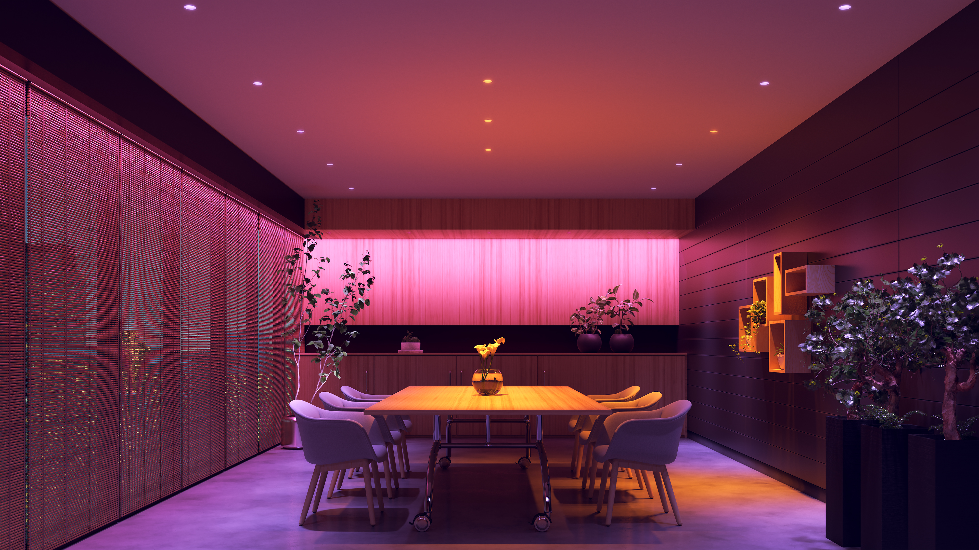 Light Channel 0.6" Recessed Millwork 24VDC Recessed 5 Channel Wireless Control, TruColor&trade; RGBTW