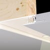Veil Ceiling, Static White With Lucy Downlight Plaster-In LED System, 24VDC - Click to Enlarge
