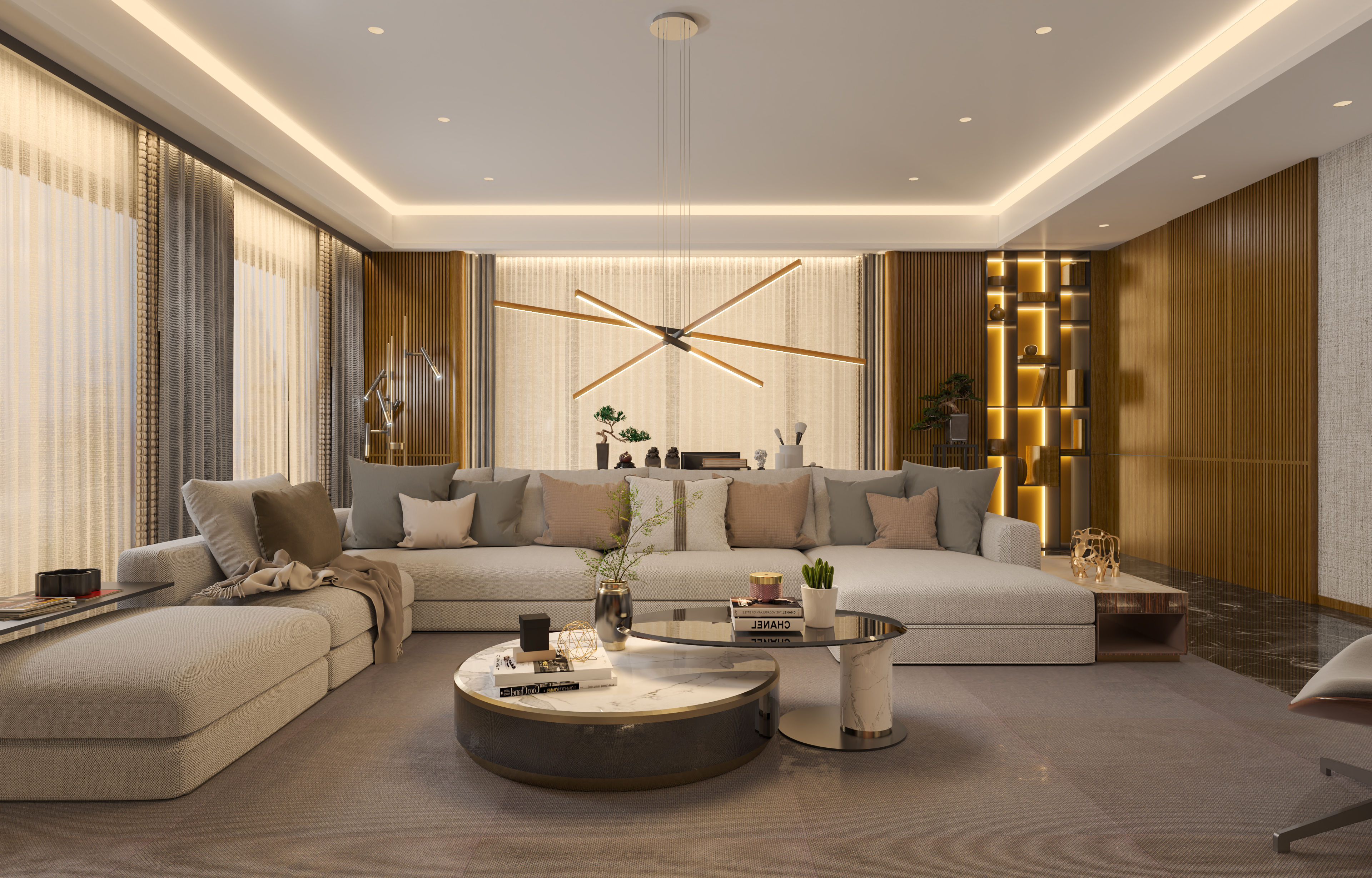 Verge Ceiling/Door Do-It-Yourself 24VDC Plaster-In 5/8" Drywall Plaster-In LED System - Click to Enlarge