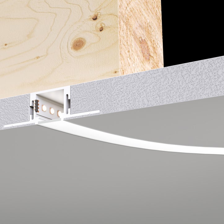 TruCirque .5A Tunable White 24VDC, 5/8" Drywall Plaster-In LED System