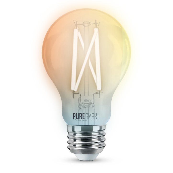 Pure Smart Filament Lamp A19F-E26-7W-TW 120V, 7 Watt Wi-Fi Enabled Tunable White - Click to Enlarge