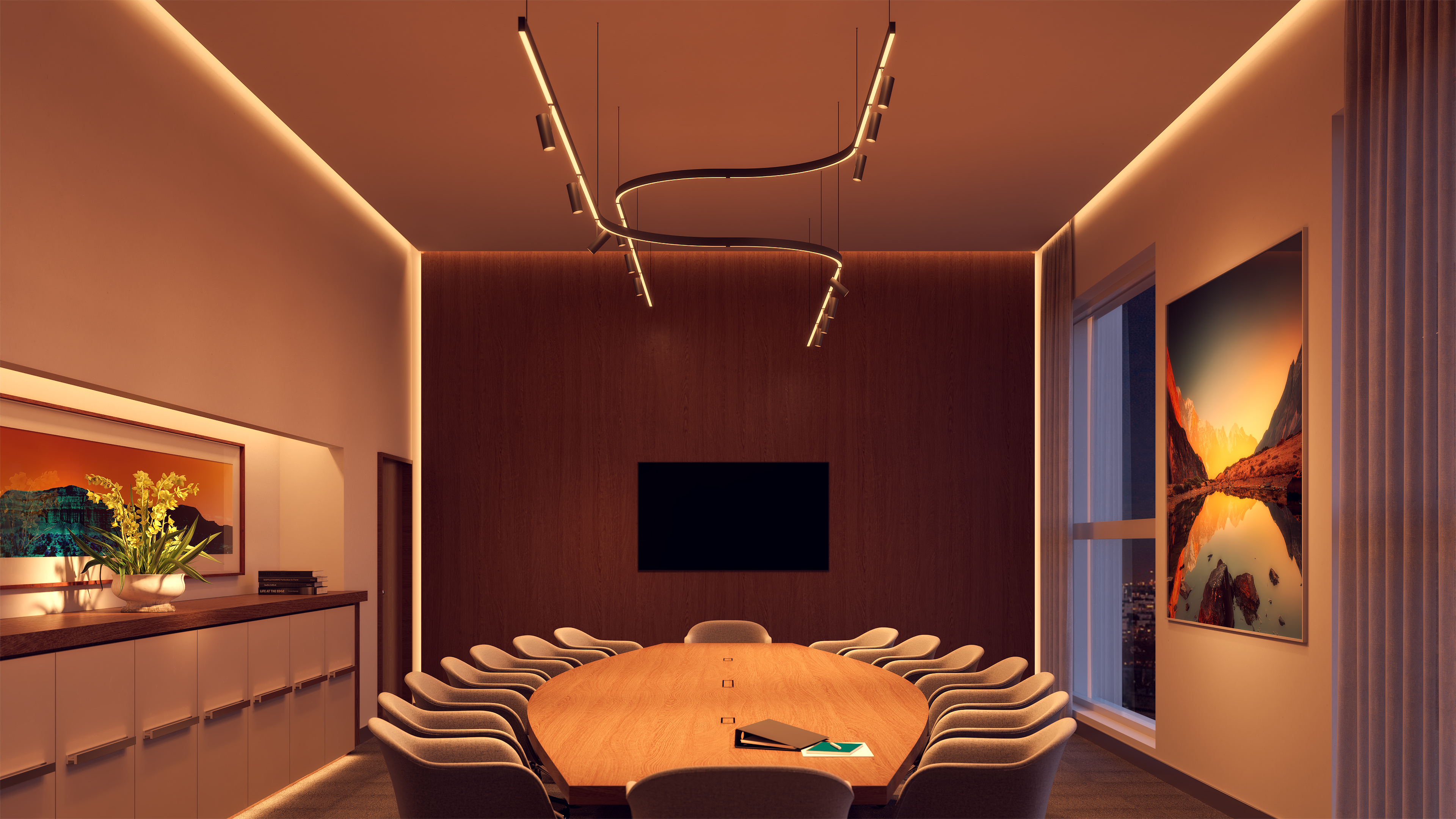 MTGS48 MicroTrack&trade; Groove 48VDC Class 2, Single Circuit, Suspension Track System - Click to Enlarge