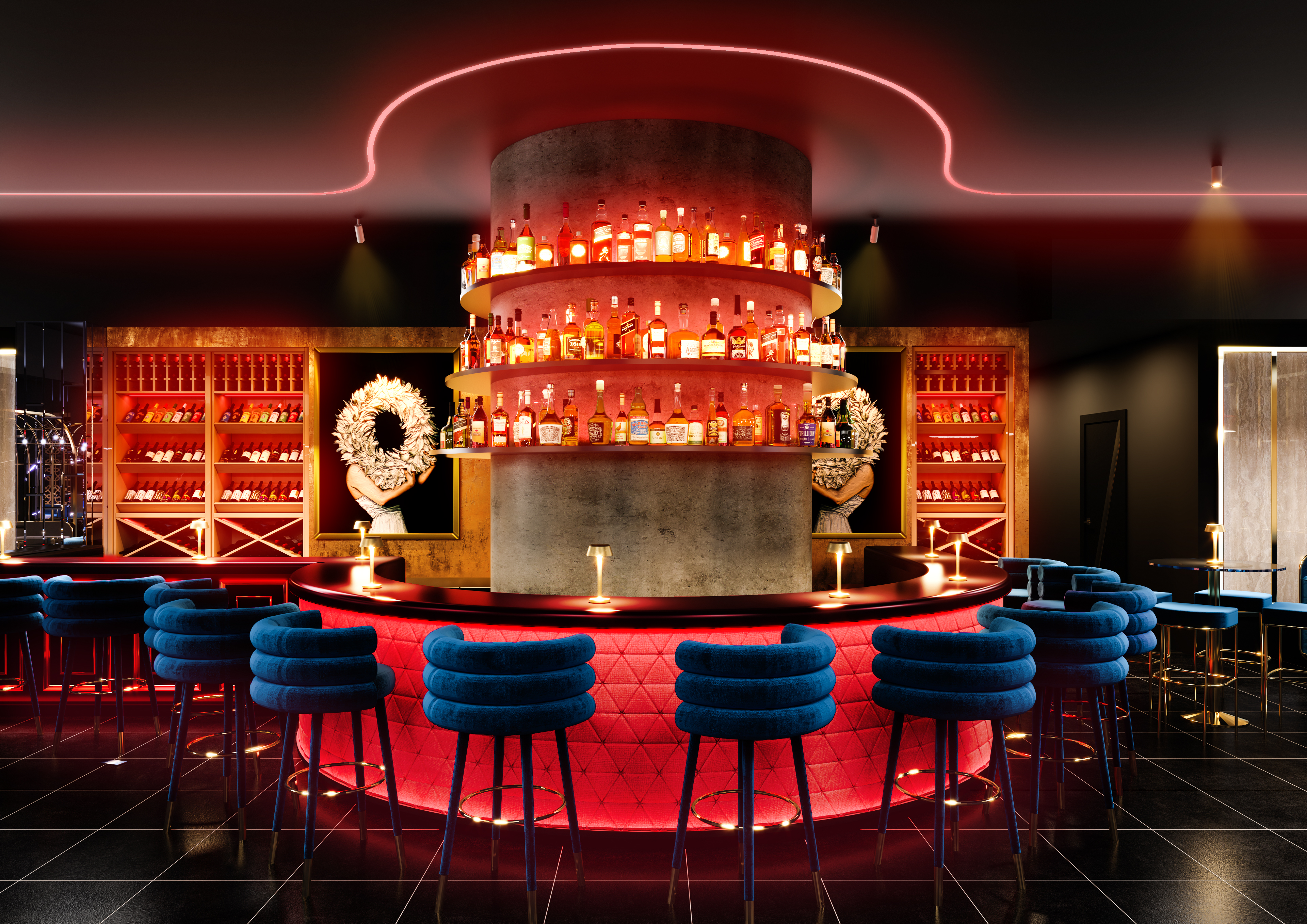 TruCurve 1 DIY (Do-It-Yourself) Plaster-in, 24VDC LED - Click to Enlarge