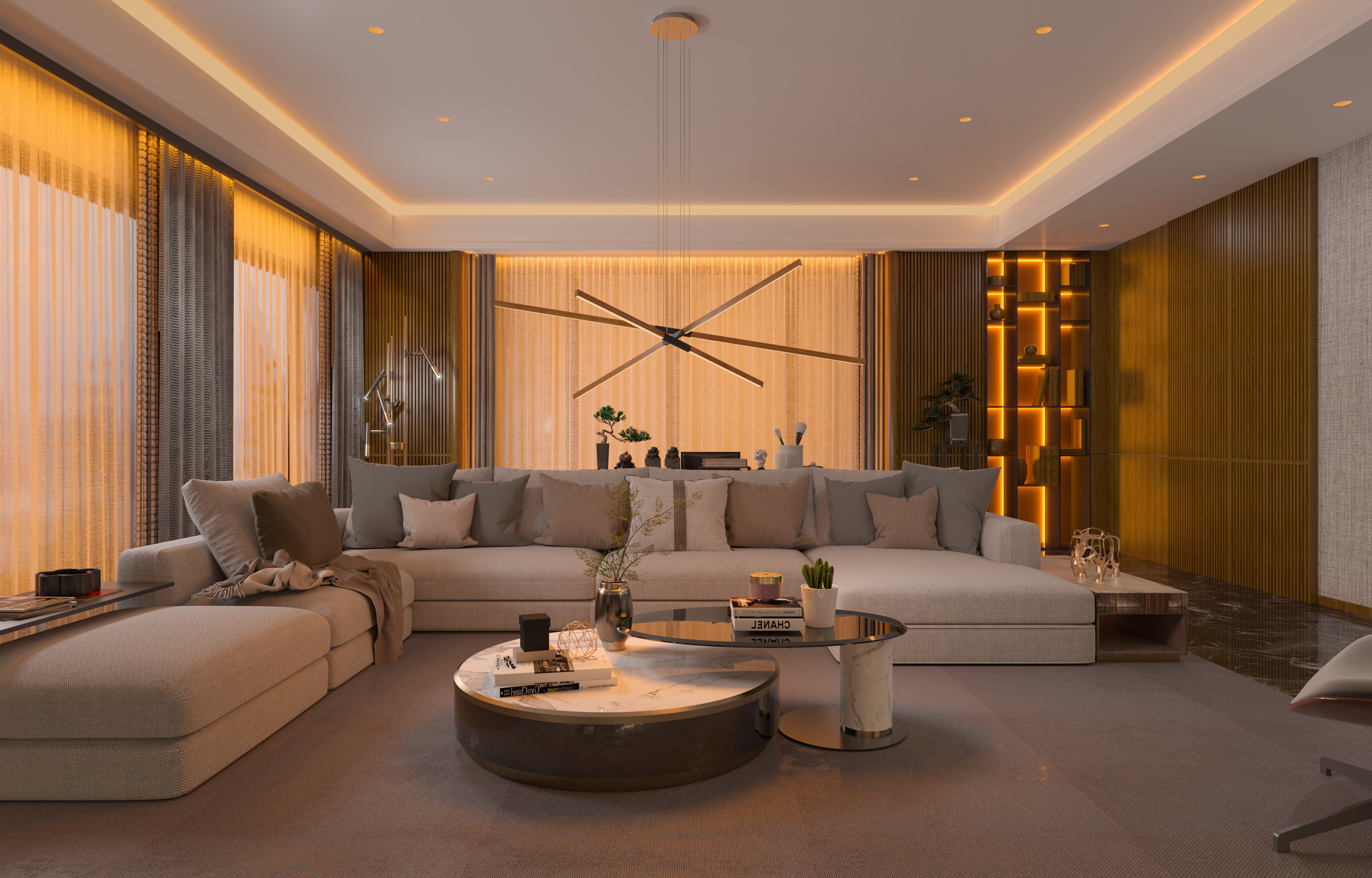 Verge Ceiling Tunable White 24VDC, 5/8" Drywall Plaster-In LED System - Click to Enlarge