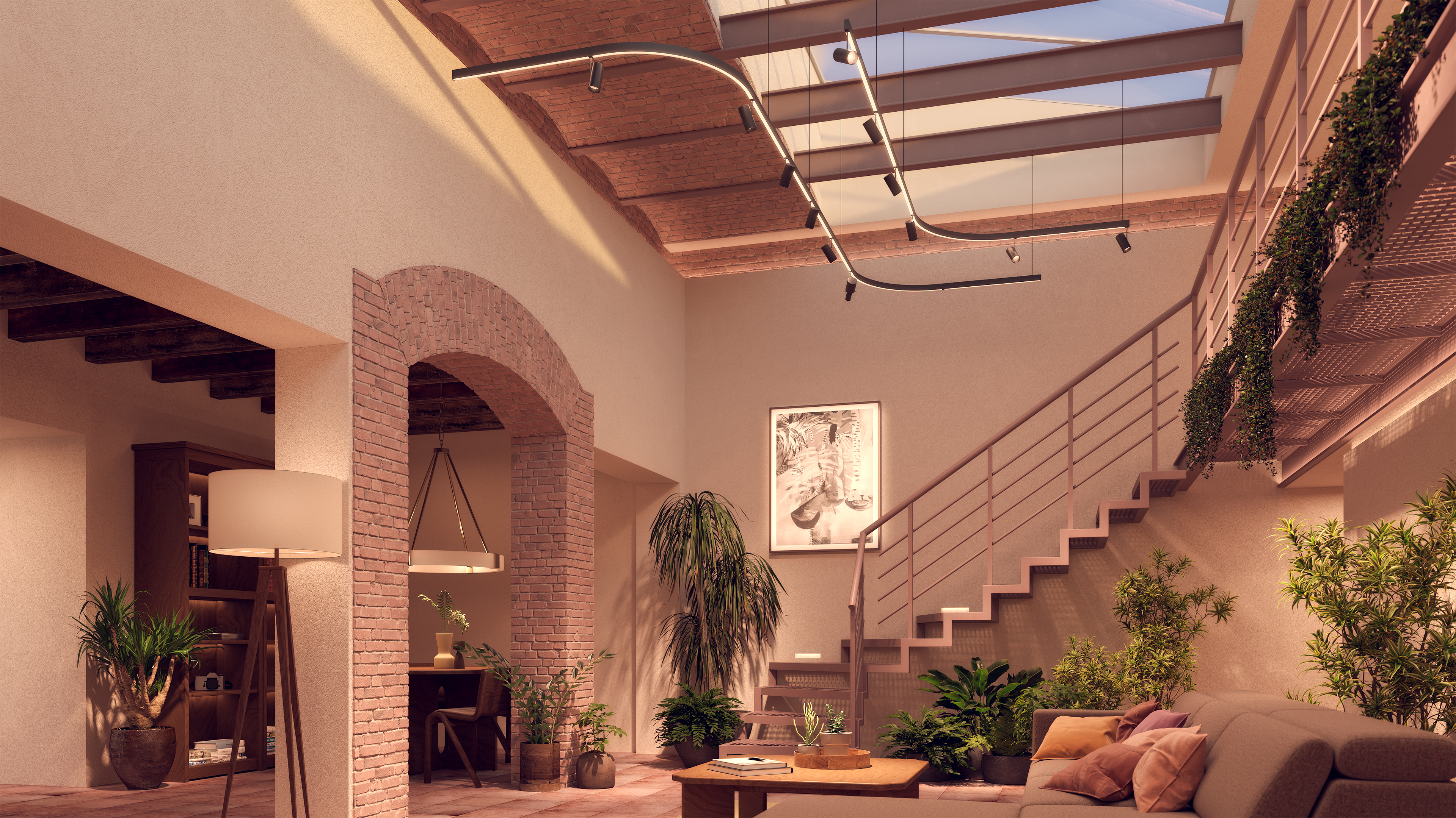 MTGS48 MicroTrack&trade; Groove 48VDC Class 2, Single Circuit, Suspension Track System