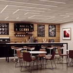 Free Form TBar Lit Corners Tunable White