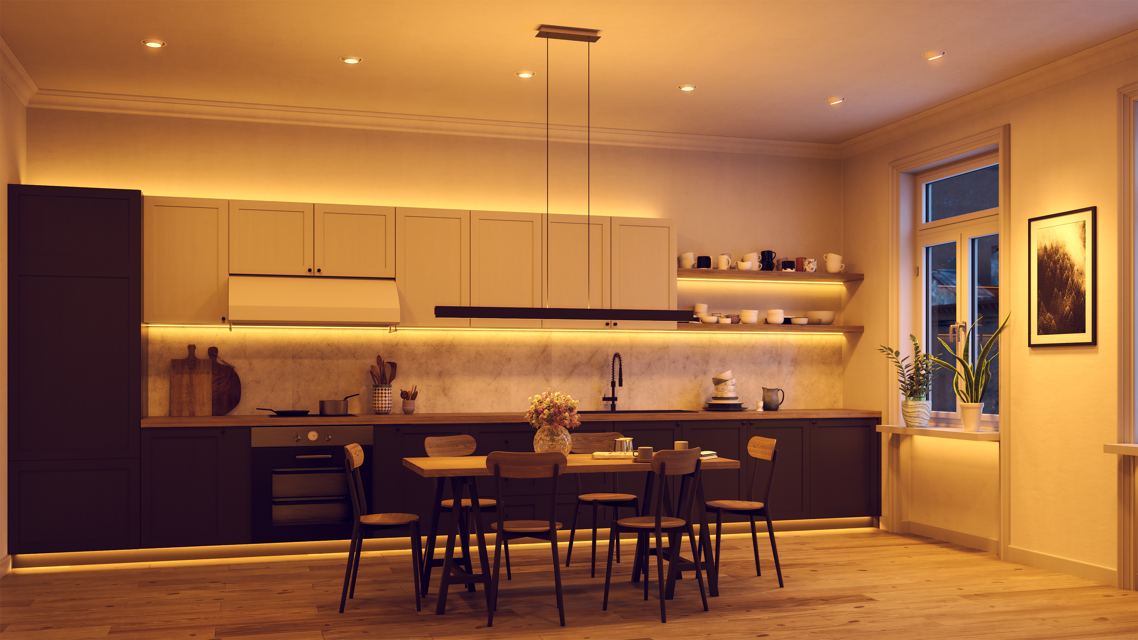 TruColor&trade; RGB & Tunable White LED Strip