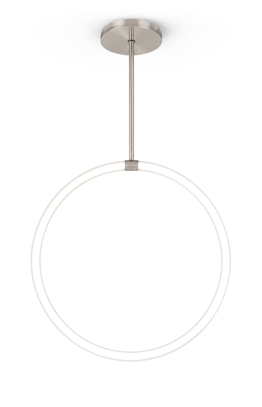 Solina 360 Ring Ceiling Stem Pendant 24VDC With Power, Static White & Warm Dim