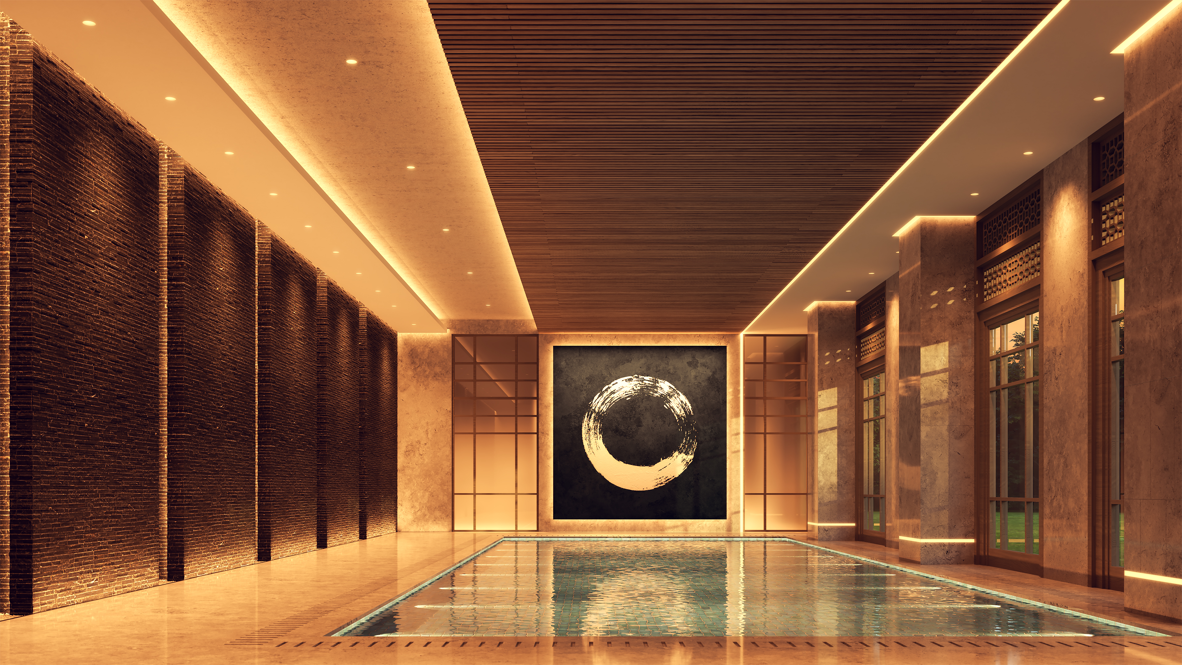 TruLine Trim 1.6A TruColor&trade; RGBTW 24VDC, 5/8" Recessed LED System - Click to Enlarge