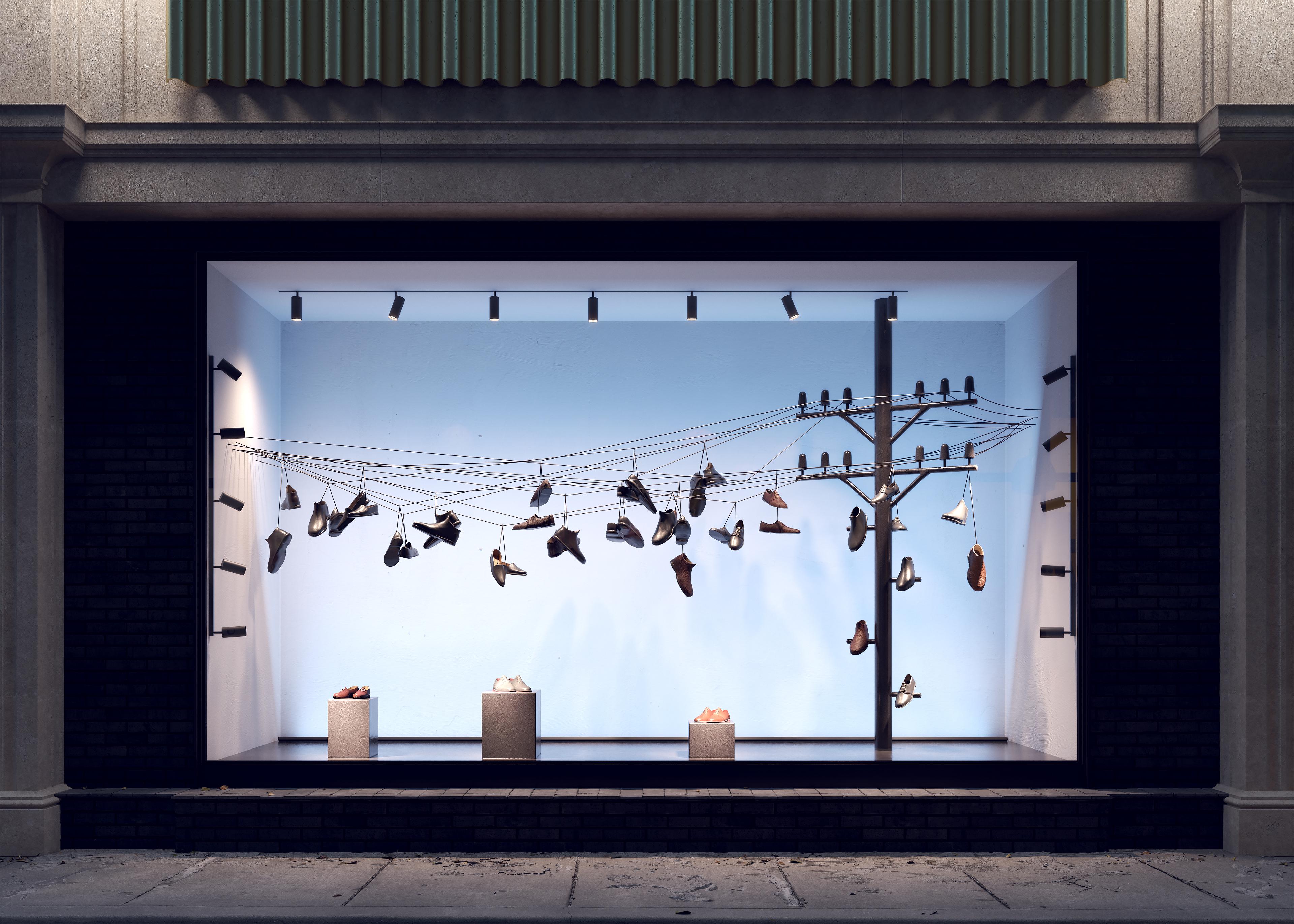 TS24M Magnetic Track 24VDC Remote Power, Two-Circuit, Surface Or Suspended Track System