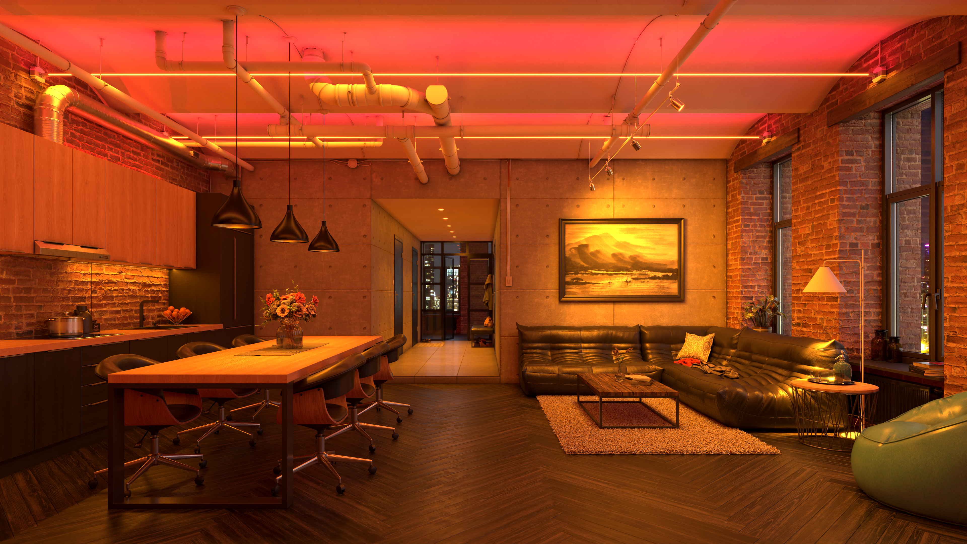 A19 Pure Smart Bulb, Lazer Line, Lazer Strip, Monorail with Rebel