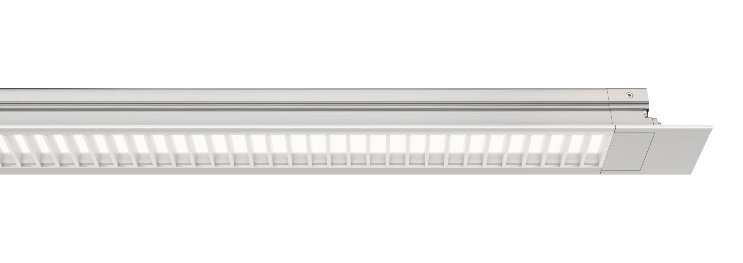 Light Channel Complete Fixture 0.6" Recessed Millwork 24VDC, Static White - Click to Enlarge