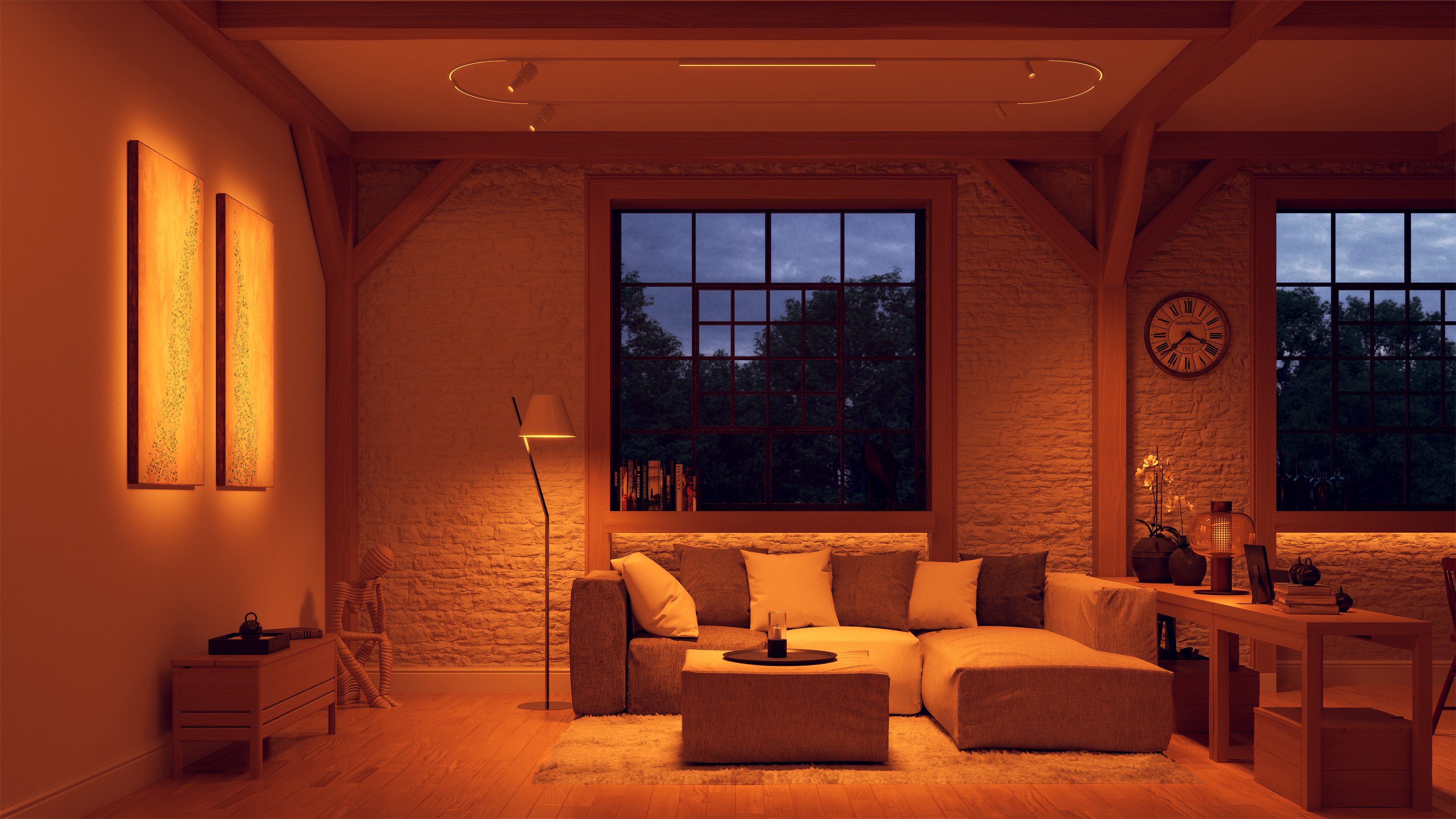 MTC48 MicroTrack&trade; Ceiling Mount 48VDC CLASS 2, Ceiling Mount Track System - Click to Enlarge