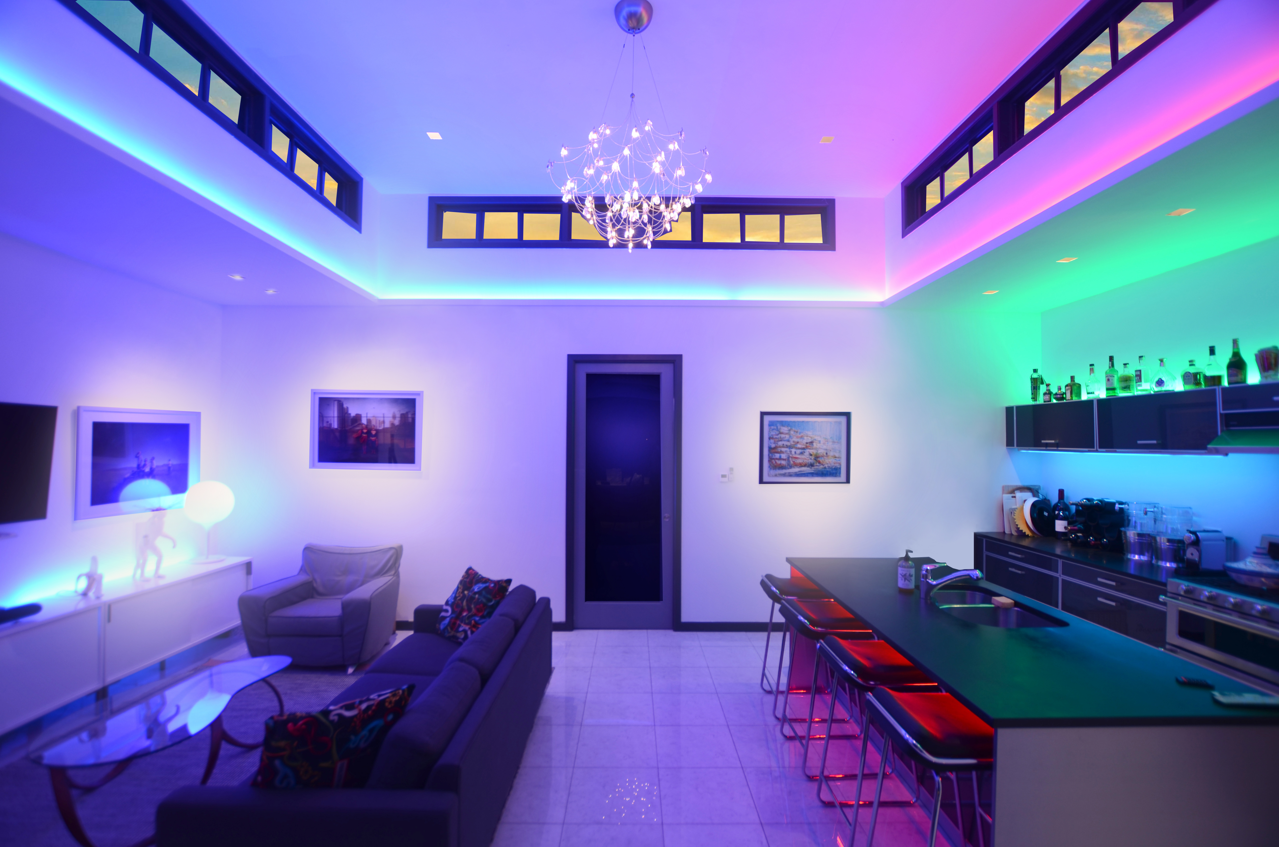 Light Channel 0.6 DIY Surface Mount 24VDC, Static White & Color,<br />Warm & Pro Dim, Tunable White, RGB, RGBW & RGBTW - Click to Enlarge