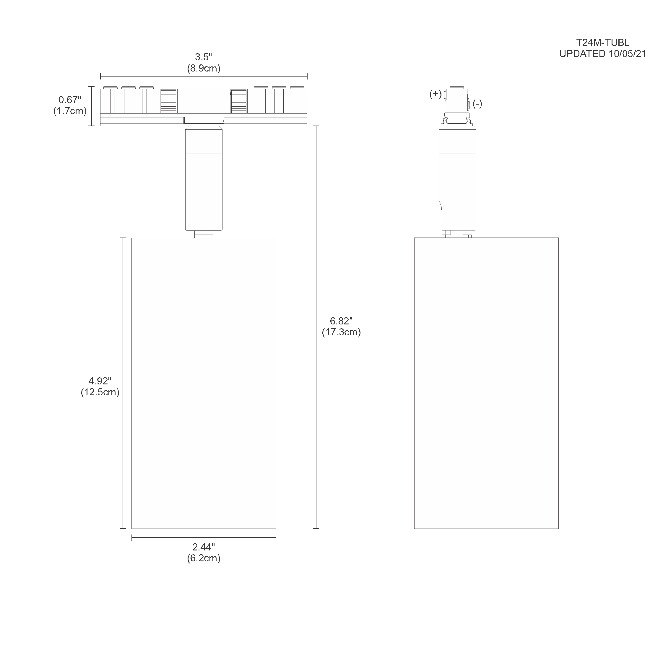 T24M Tubo Large br   2 Circuit br   Magnetic Track Head