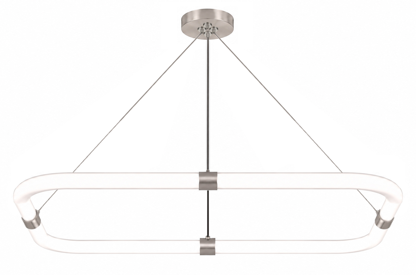Solina 360 Square Suspension 24VDC Remote Power, Static White, Warm Dim, Tunable White, &amp TruColor - Click to Enlarge