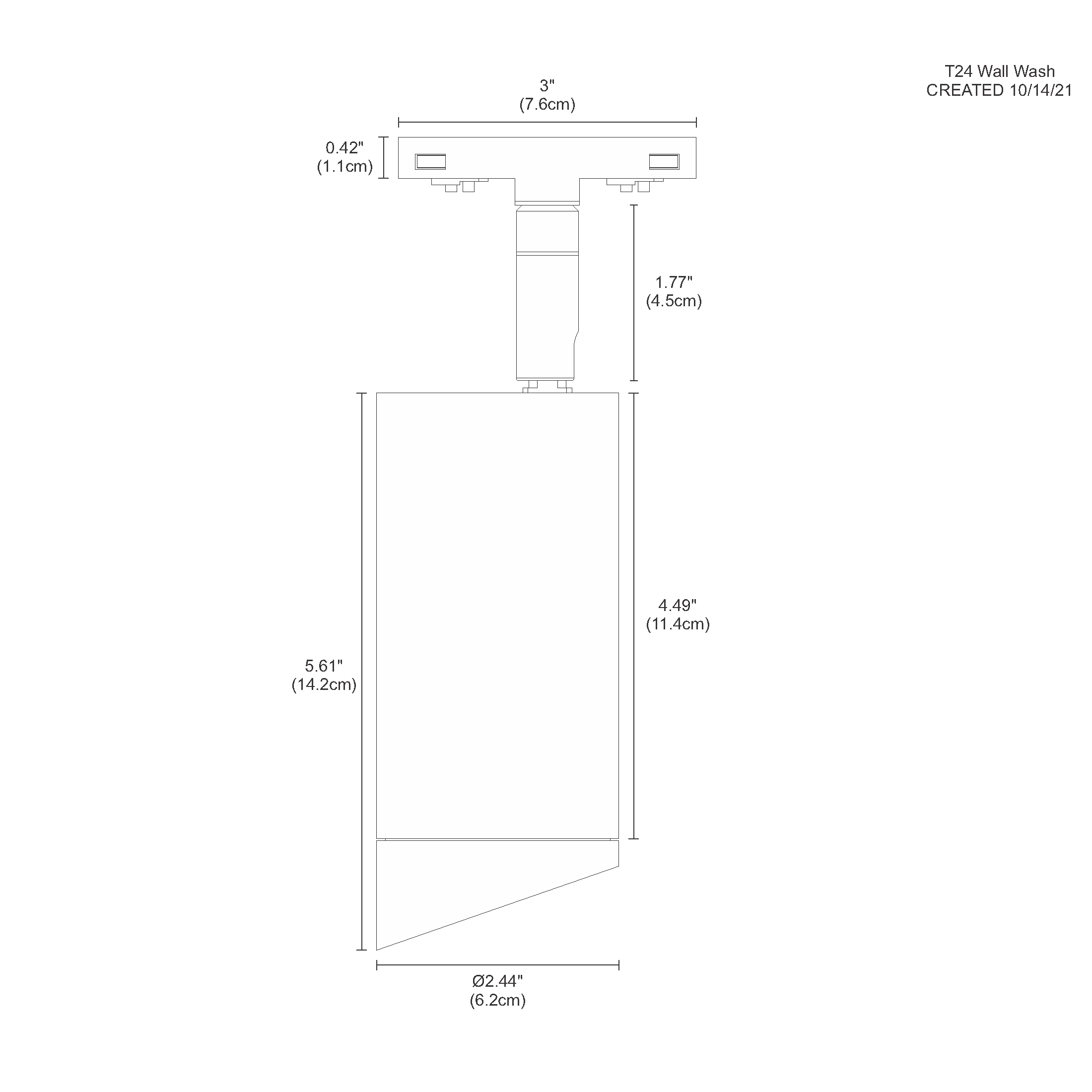 Tubo Large Wall Wash