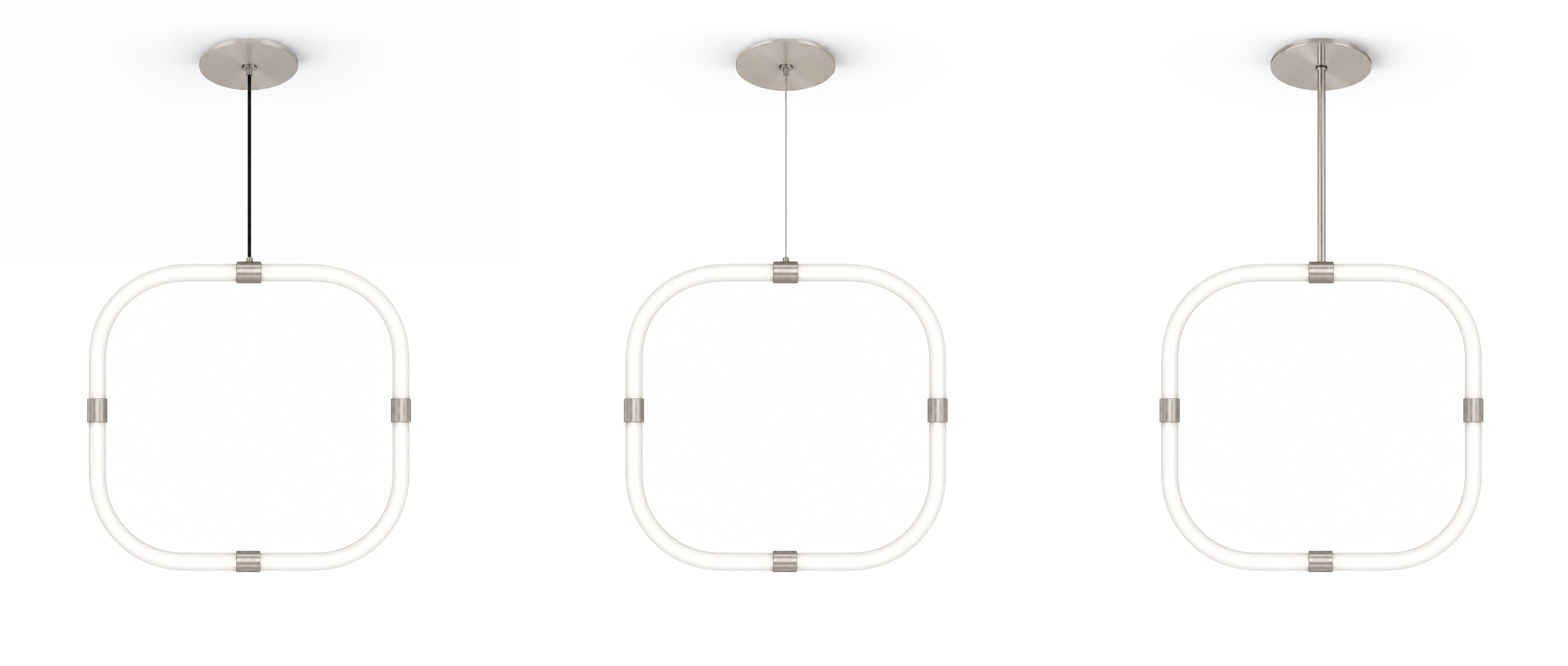 Solina 360 br   Square Pendant br   with Power