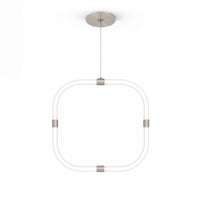 Solina 360 Square Pendant 24VDC Remote Power, Static White, Warm Dim, Tunable White, & TruColor