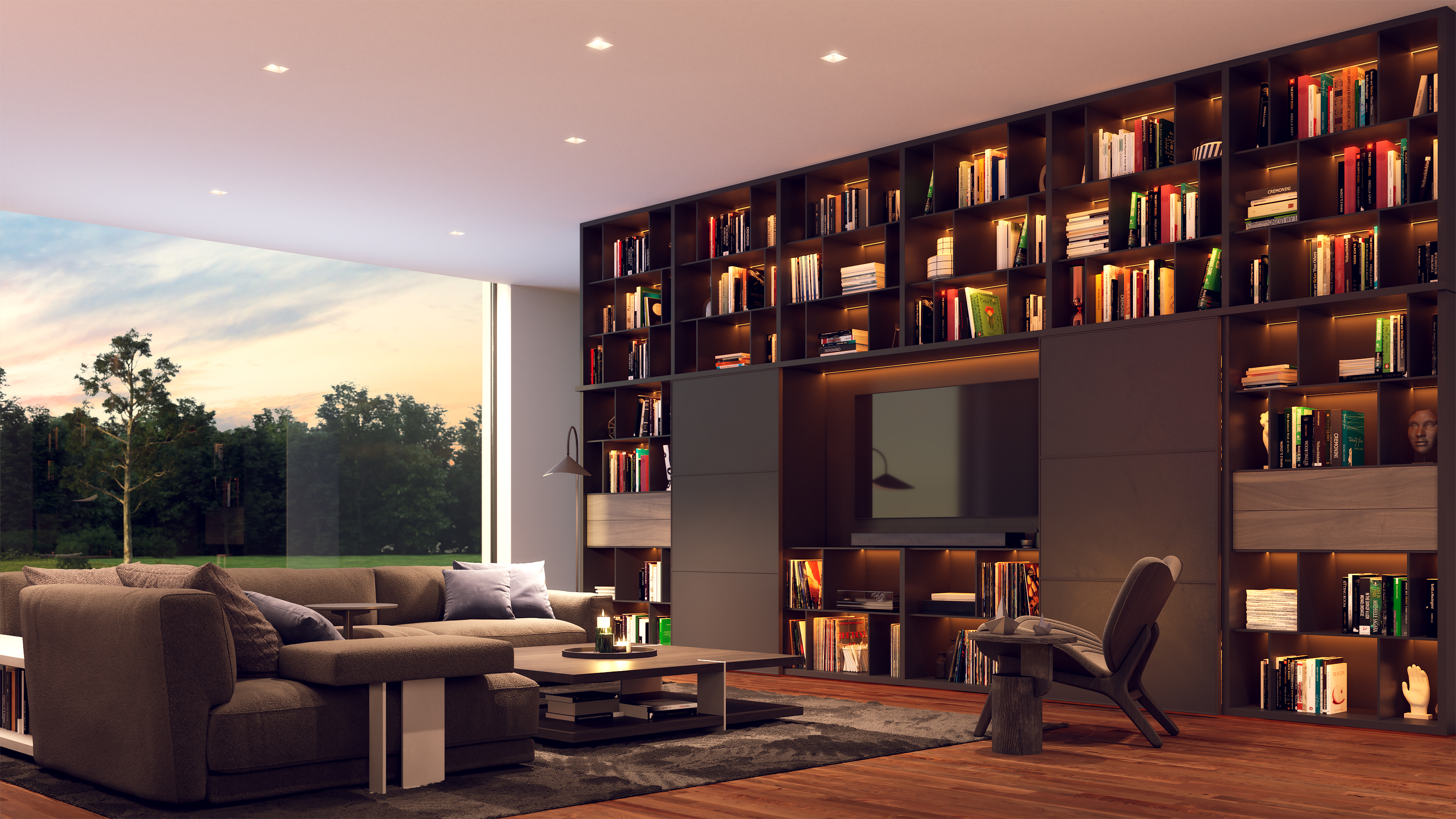 A19 Pure Smart Bulb, Light Channel 0.6" Recessed Millwork 24VDC Recessed 5 Channel Wireless Control, TruColor&trade; RGBTW