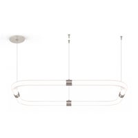 Solina 360 Square Suspension 24VDC Remote Power, Static White, Warm Dim, Tunable White, & TruColor