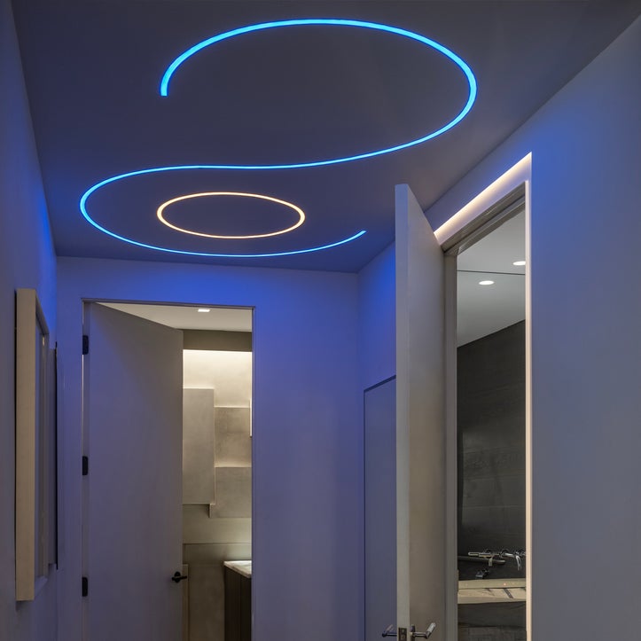 TruCirque .5A RGB/RGBW 24VDC Remote Power, Plaster-In LED System - Click to Enlarge