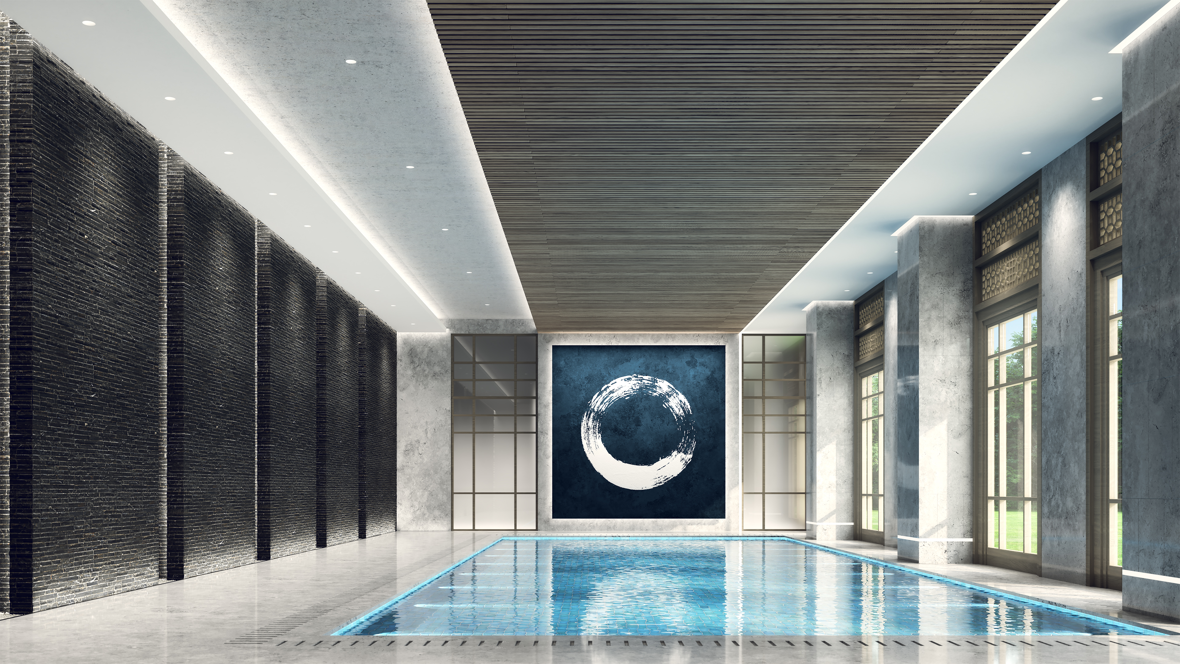 TruLine Trim 1.6A TruColor&trade; RGBTW 24VDC, 5/8" Recessed LED System - Click to Enlarge