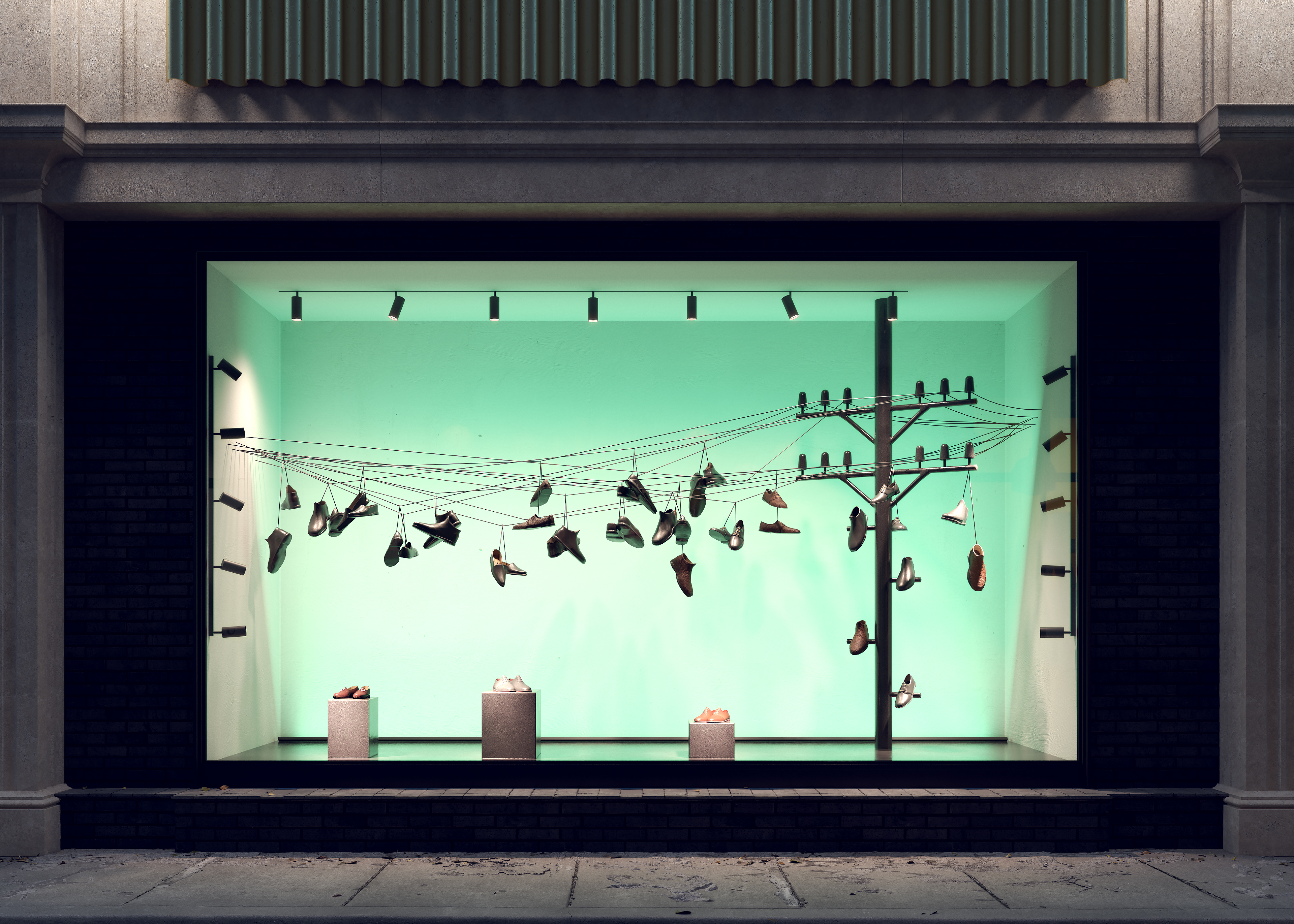 TS24M Magnetic Track 24VDC Remote Power, Two-Circuit, Surface Or Suspended Track System