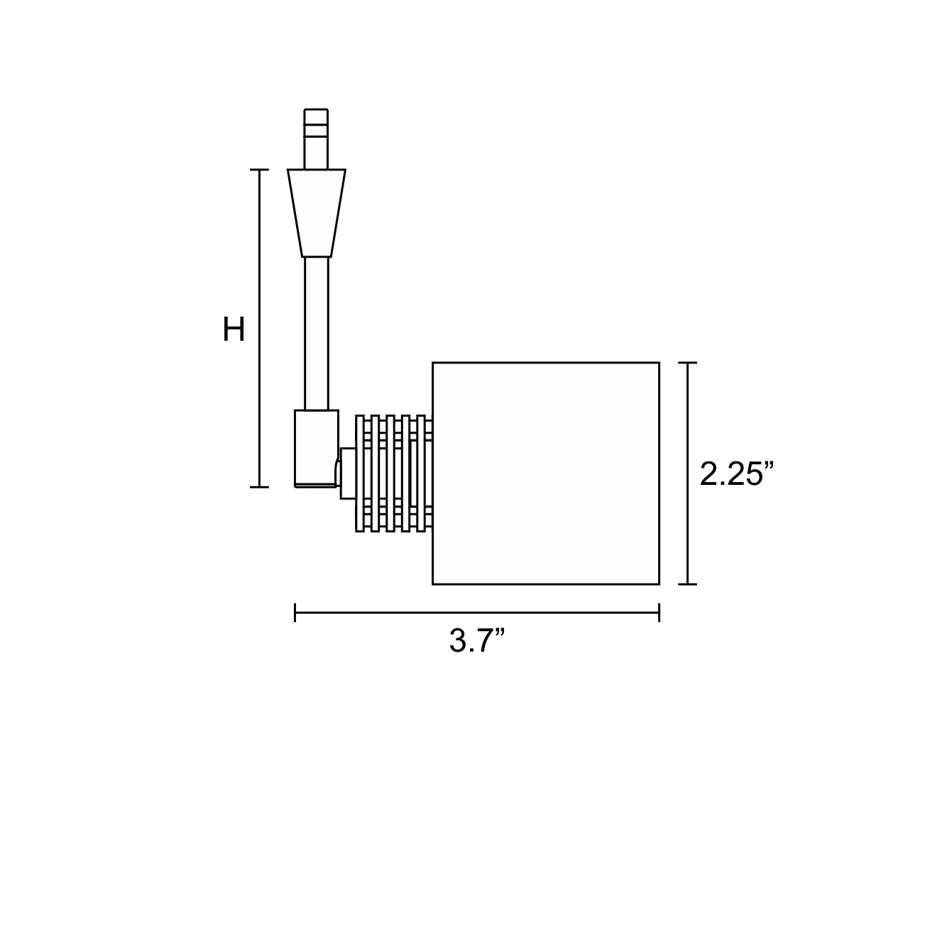 Vanishing Point Rebel LED 12VAC