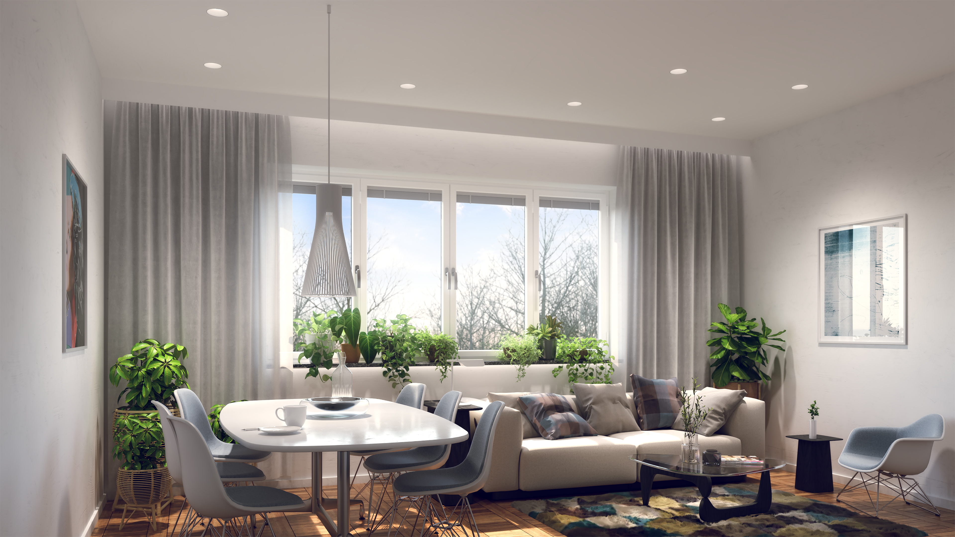 Luca 3.5" Warm Dim 120V-277V, Recessed Fixed & Adjustable Downlights - Click to Enlarge