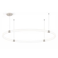 Solina 360 Oval Suspension 24VDC Remote Power, Static White, Warm Dim, Tunable White, & TruColor