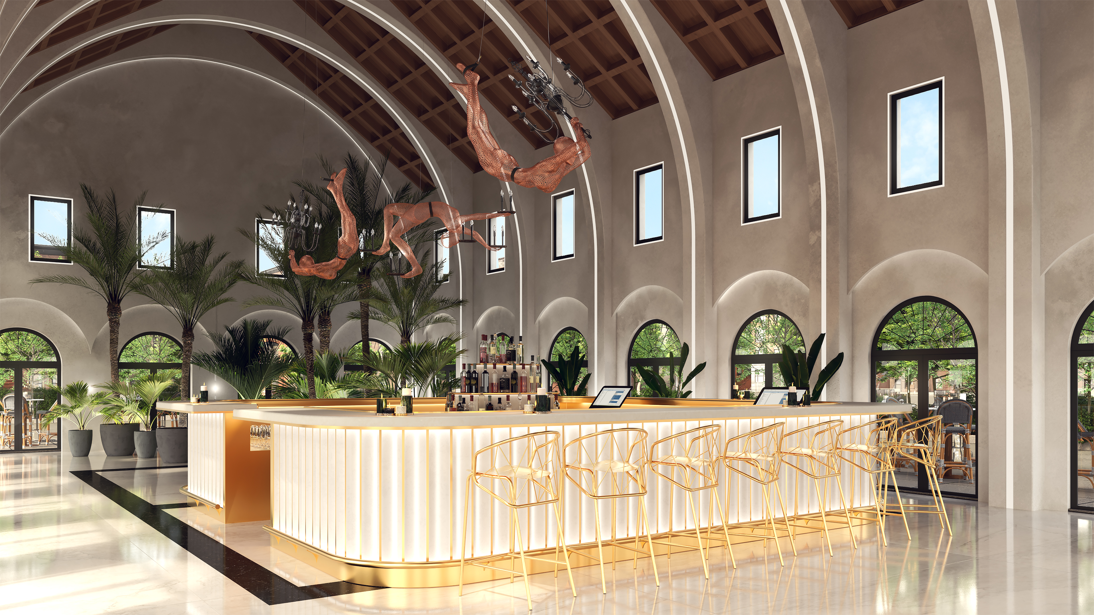 TruArch 1 DIY Do-It-Yourself, 1" Wide 24VDC Plaster-In LED System - Click to Enlarge