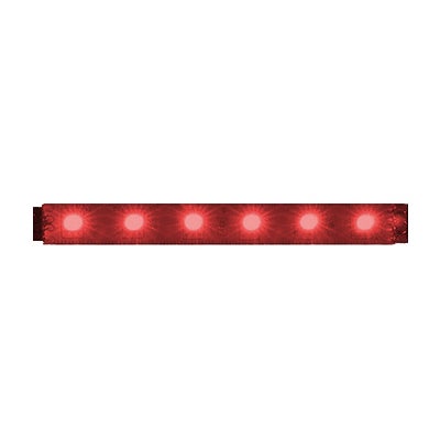 Soft Strip, Monochromatic Color 24VDC With Pins,<br />Soldered Leads Or Snap & Light Connectors<br />RRR - Red - Click to Enlarge