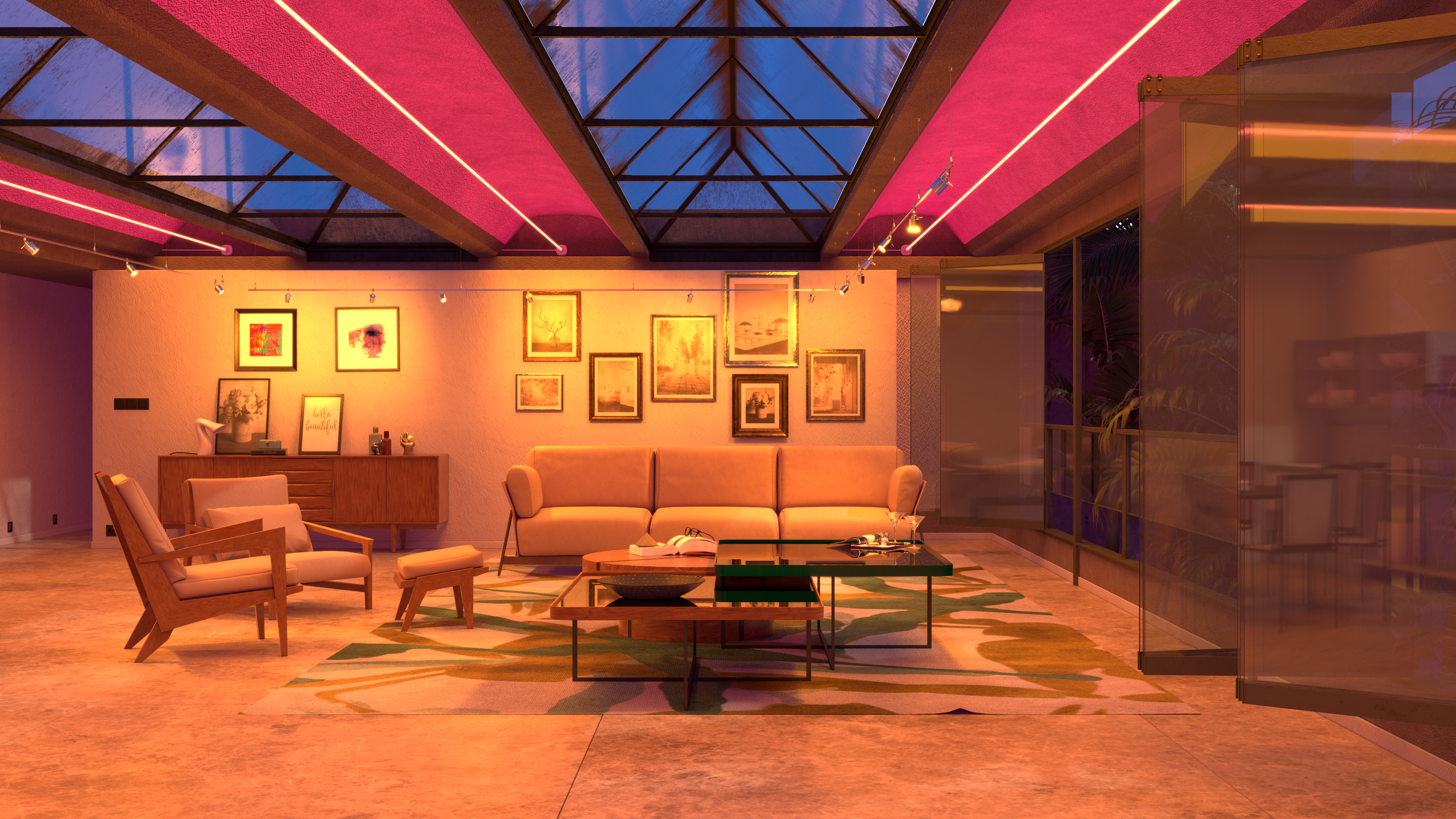 Monorail with Rebel Heads - Click to Enlarge