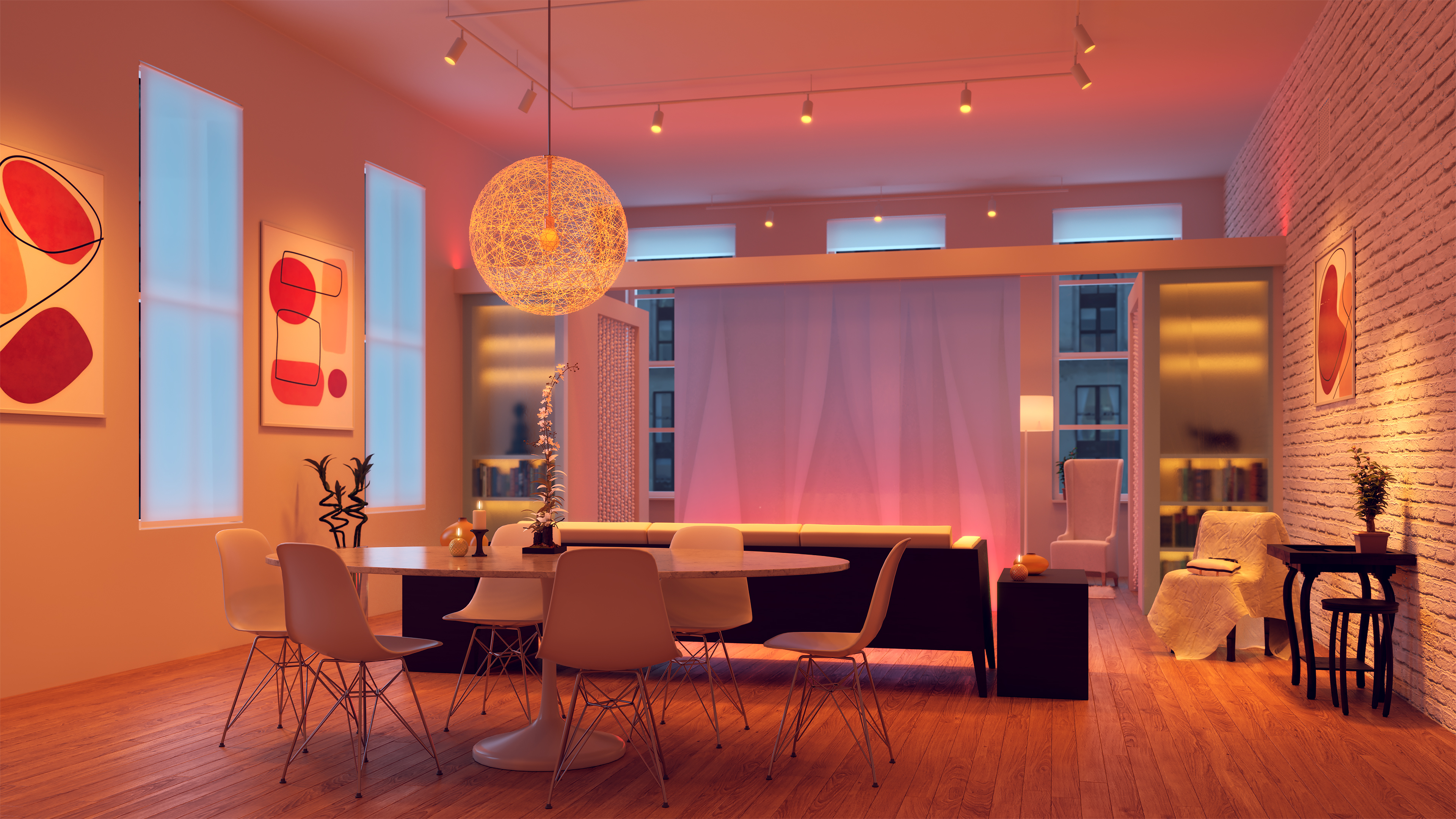 T24M Tubo Large Track Head High Output 24VDC Integrated LED,<br />Wi-Fi Enabled, 2-Circuit Magnetic, RGBTW - Click to Enlarge