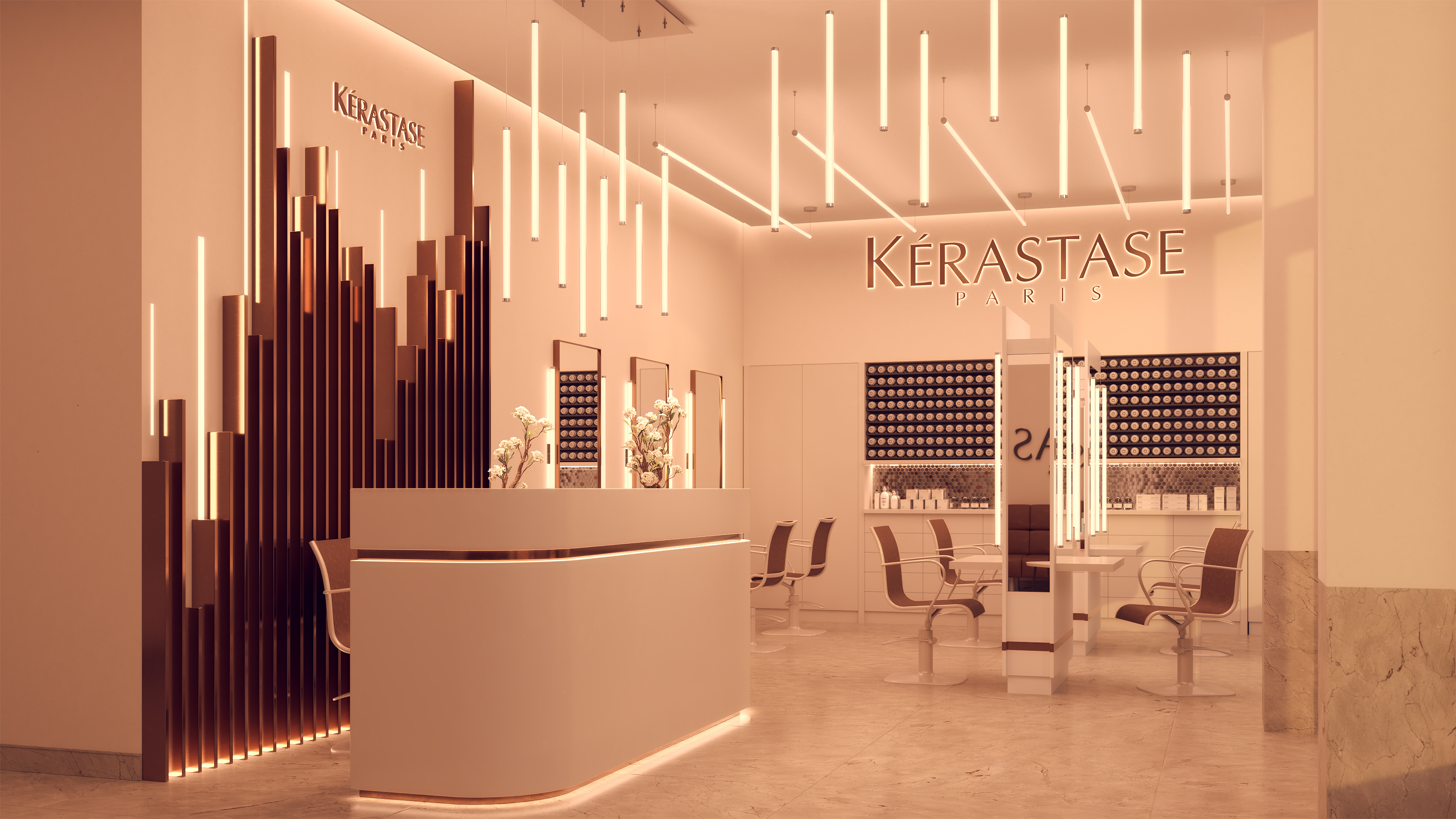 Solina 360 Multipoint 24VDC, Vertical Pendant, Remote Power - Click to Enlarge