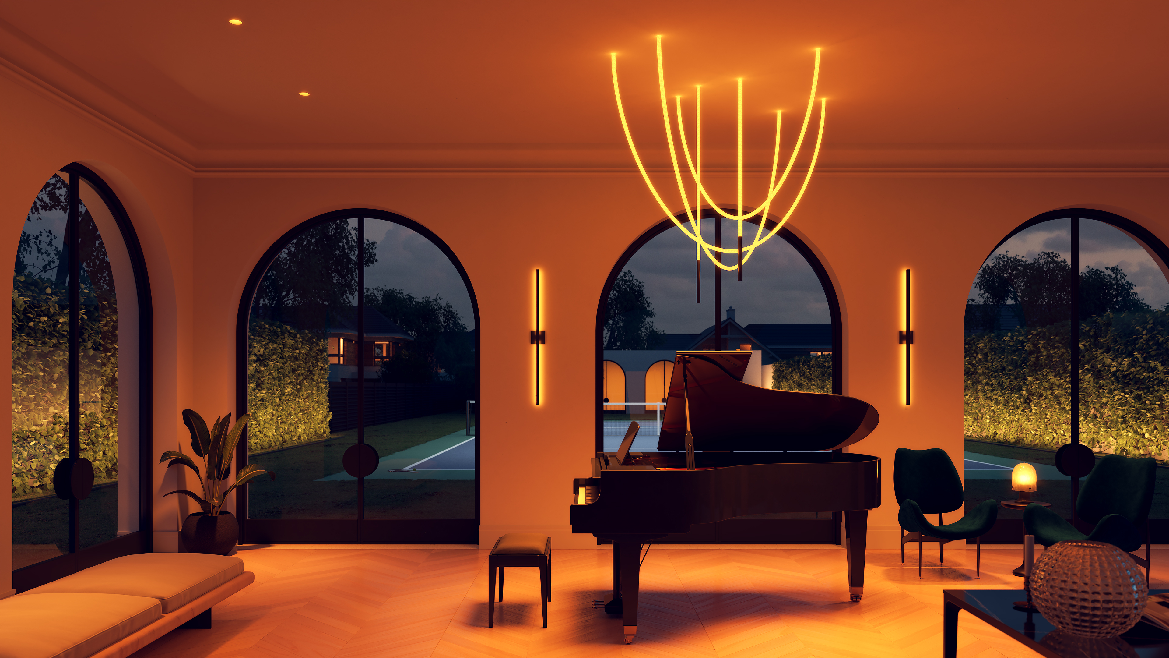 Trapeze 360 MIYO 24VDC, Static White, Warm Dim & TruColor Tunable White