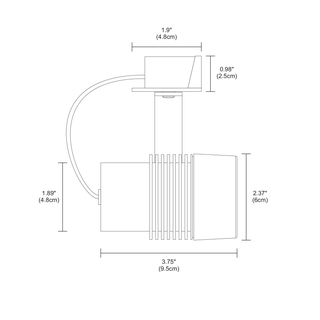 Outdoor Monopoint br   Micro Fixture 12V