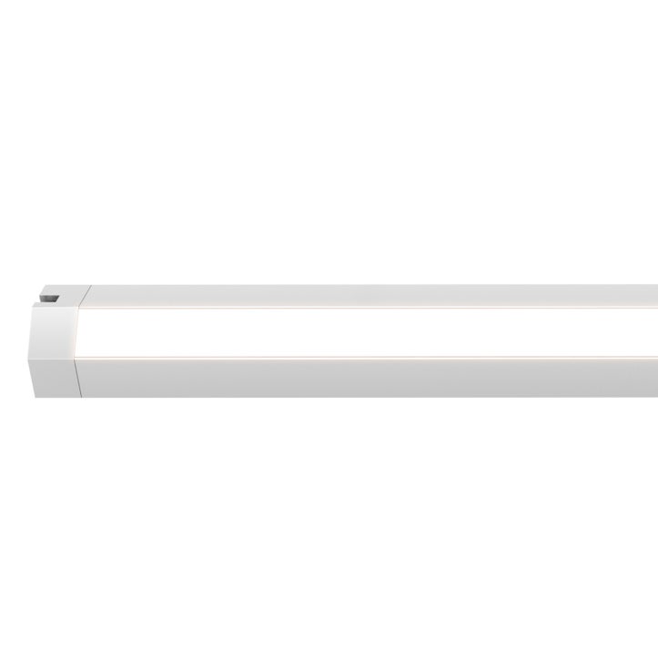 Light Channel 45° Angled Complete Fixture 24VDC Surface Mount Light Channel, RGB - Click to Enlarge