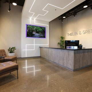 A Geometric Design For An br   Office Lobby br    span style  color   00aeef  font size  20px  READ MORE  span 